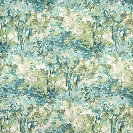Front Street Seaside by Carole Designer Fabric Serene Green 92% Polyester, 8% Linen 50,000 Wyzenbeek Double Rubs 26 3/4" V, 13 1/2" H HD 54" - Swanky Fabrics -