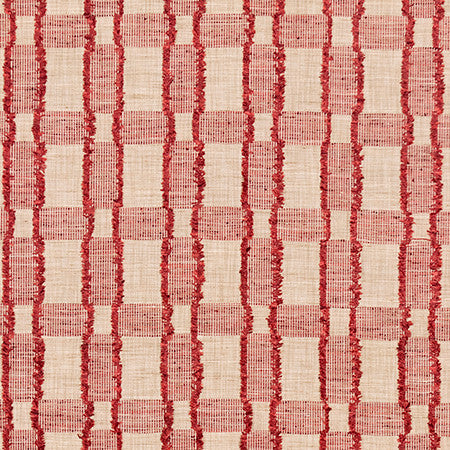 Wild Ride Rhubarb by Carole Designer Fabric Go West 100% Polyester 45,000 Wyzenbeek Double Rubs 4" V, 3 1/2" H 55.5" - Swanky Fabrics -