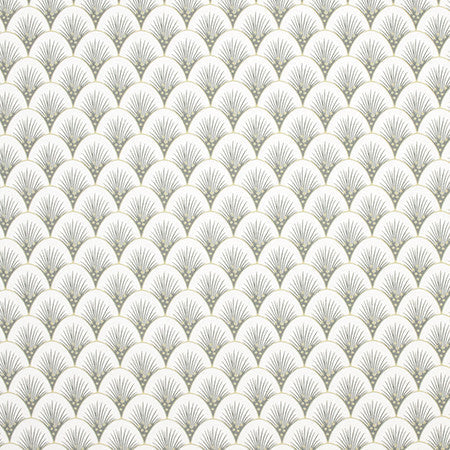 In The Spotlight Pewter by Carole Designer Fabric Prisma 100% Cotton SPAIN 50,000 Wyzenbeek Double Rubs 3 3/4" V, 1 1/2" H HD 54" - Swanky Fabrics -