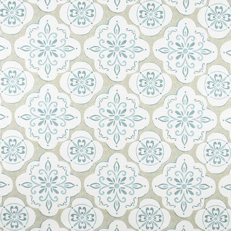 Wonderland Taupe by Carole Designer Fabric Jade 100% Cotton Spain 50,000 Wyzenbeek Double Rubs 9" V, 9" H 54" - Swanky Fabrics -
