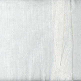 Sparkle Dust Snow by Carole Designer Fabric Sheer Wonder 100% Polyester TURKEY N/A Horizontal: None and Vertical: 13 1/4" H 118" - Swanky Fabrics -
