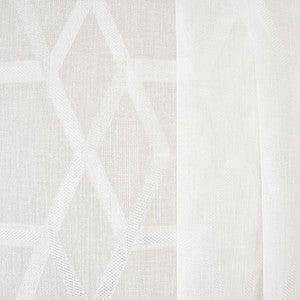 Carole Fabric Flip Over White