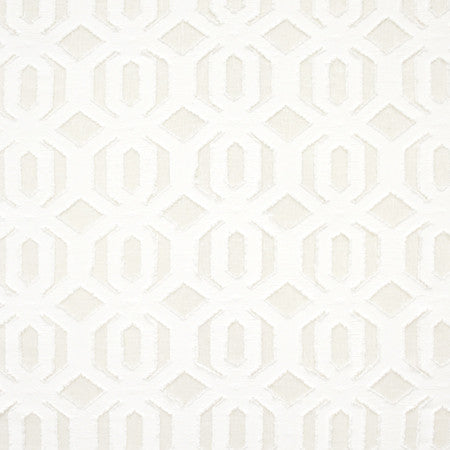 Single Handed Ivory by Carole Designer Fabric Second Nature,See It Through 61% Cotton, 39% Linen India 11 1/2" V, 7" H 55" - Swanky Fabrics -