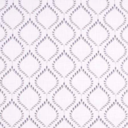Crown Jewel Moonstone by Carole Designer Fabric Red Sea 100% Polyester India 30,000 Wyzenbeek Double Rubs 6" V, 6 1/2" H HD 52" - Swanky Fabrics -
