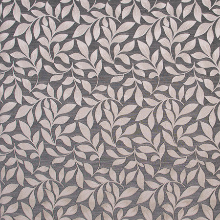 Chased Away Coal by Carole Designer Fabric White Smoke 74% Polyester, 26% Viscose India Passes 15,000 Double Rubs Wyzenbeek Horizontal: 9 1/4" and Vertical: 12"V 55" - Swanky Fabrics -