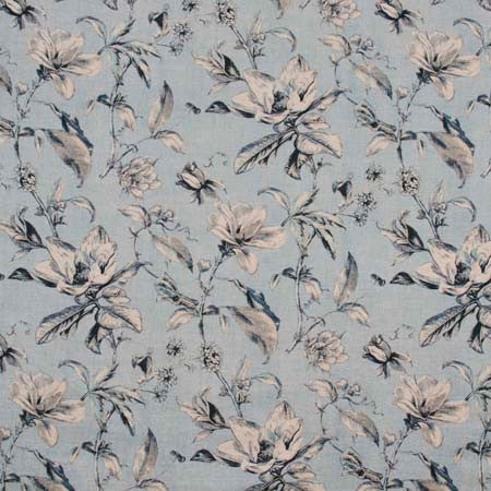 Together Forever Ink by Carole Designer Fabric Red Sea 55% Linen, 45% Rayon China 21,000 Wyzenbeek Double Rubs Horizontal: 13 1/2" D and Vertical: 25 1/4" V 54" - Swanky Fabrics -