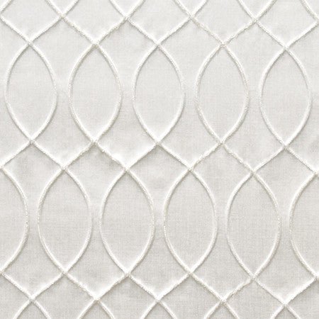 Meeting Point Crystal by Carole Designer Fabric Radiance 100% Polyester India 9,000 Wyzenbeek Double Rubs 9" V, 4 1/4" H 55" - Swanky Fabrics -