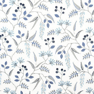Carole Fabric Maury Island Nordic Blue