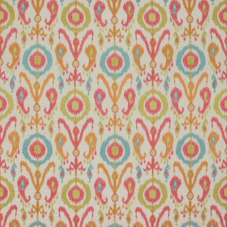 Giggle Fit Garden by Carole Designer Fabric Color Play 68% Cotton, 32% Rayon China 15 1/8" V, 13 1/2" H 54" - Swanky Fabrics -