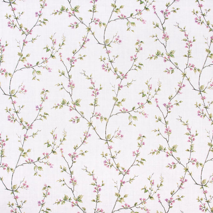 Budding Vine Lilac by Carole Designer Fabric Vibrance 90% Cotton, 10% Linen Pakistan Passes 15,000 Double Rubs Wyzenbeek Horizontal: 18 and Vertical: 18 58 - Swanky Fabrics -