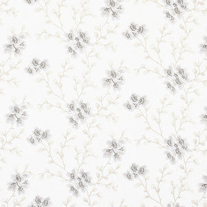 Carole Fabric Darling Blooms Blanco