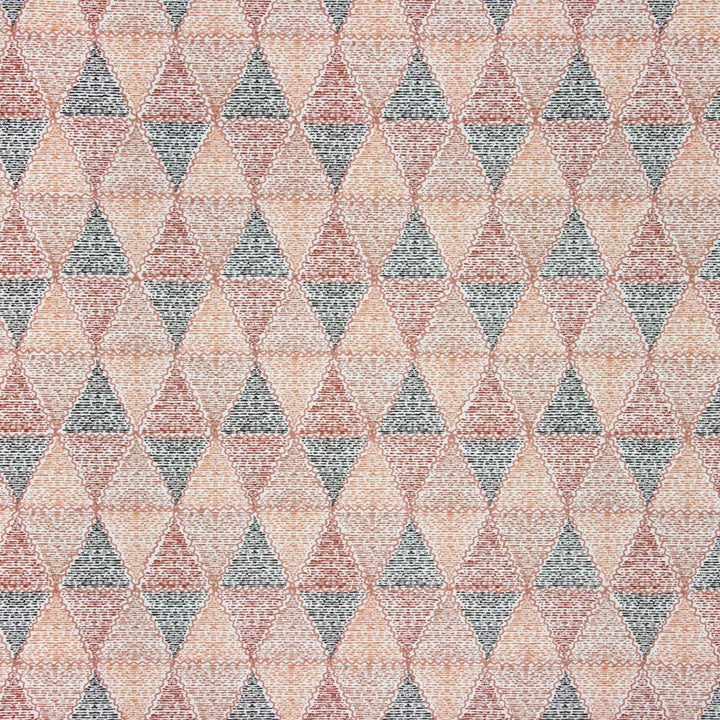 Arrow Persimmon by Carole Designer Fabric Summer Garden 100% Cotton India Passes 25,000 Circular Rubs Martindale Horizontal: 9 and Vertical: 8875 54 - Swanky Fabrics -