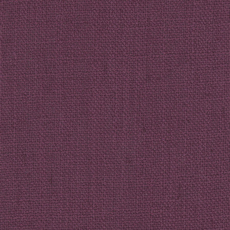 Defense Eggplant by Carole Designer Fabric Scarlet 95% Polyester, 5% Linen China Passes 110,000 Double Rubs Wyzenbeek Horizontal: None and Vertical: None 57" - Swanky Fabrics -