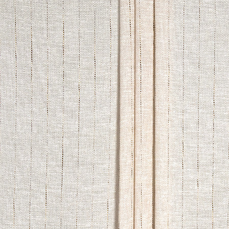 Harmonious Linen by Carole Designer Fabric Sheer Impressions 100% Polyester N/A 1 1/8" H 126" - Swanky Fabrics -