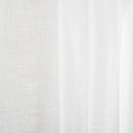 Palm Coast Snow by Carole Designer Fabric Sheer Clarity,Sheer Clarity II,Sheer Basics III 100% Polyester Turkey None 130" - Swanky Fabrics -
