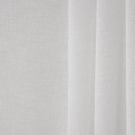 Relaxing Stroll White by Carole Designer Fabric Sheer Philosophy 100% Polyester Turkey N/A None 118" - Swanky Fabrics -