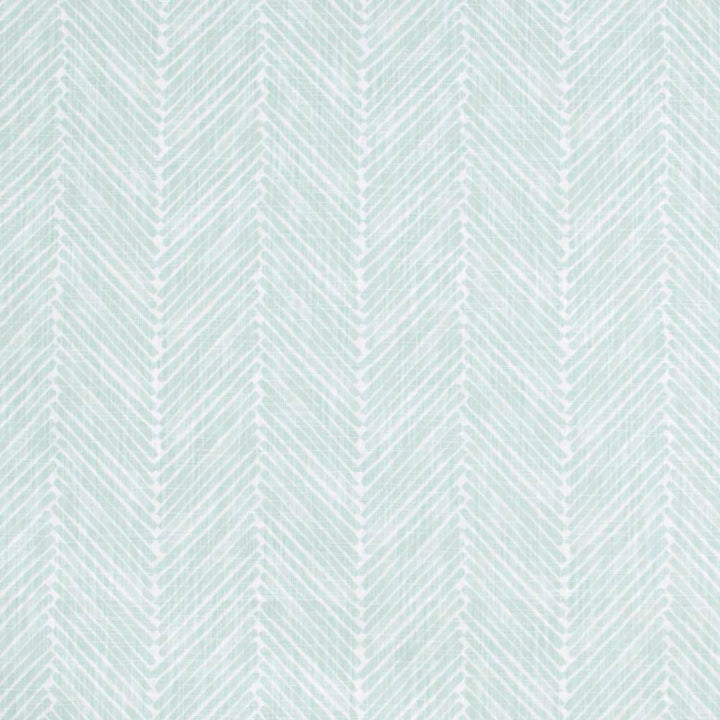 Sailors Salute Snowy by Carole Designer Fabric Wintermint 100% Cotton Pakistan 30,000 Wyzenbeek Double Rubs Horizontal: 6.625 and Vertical: 3.25 54 - Swanky Fabrics -