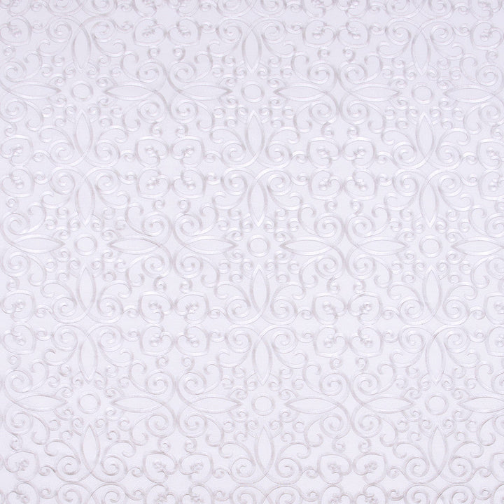Hidden Hearts Snow by Carole Designer Fabric Ash Oak 100% Polyester India N/A Horizontal: 10.25 and Vertical: 9.5 51.5 - Swanky Fabrics -
