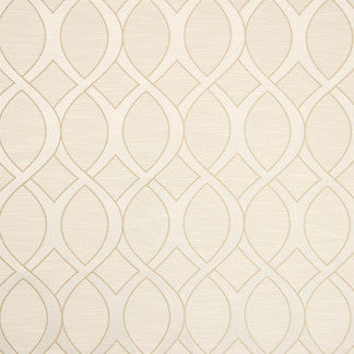 Overtime Pearl by Carole Designer Fabric New Classic 58% Polyester, 42% Cotton India Passes 51,000 Double Rubs Wyzenbeek 14 1/8" V, 9 1/8" H HD 54" - Swanky Fabrics -