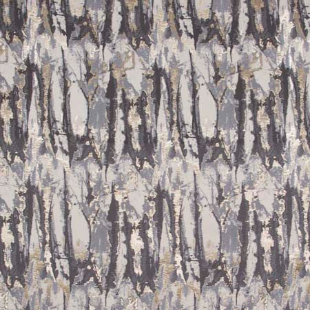 Artistic License Caramel by Carole Designer Fabric Modern Edge 100% Polyester China 14" V, 15" H 56" - Swanky Fabrics -