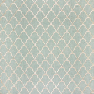 Cloud Nine Spa by Carole Designer Fabric Reflection Pool 50% Polyester, 35% Viscose, 15% Linen China N/A Horizontal: 4 1/2" and Vertical: 5 1/2" 50" - Swanky Fabrics -