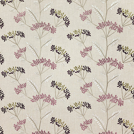 With Delight Heather by Carole Designer Fabric Dawn & Dusk 52% Polyester, 21% Viscose, 18% Cotton, 9% Linen India 9 1/4" V, 17 1/4" H 51" - Swanky Fabrics -