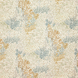 Carole Fabric Blooming Meadow Flaxen