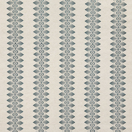 Will It End Bluestone by Carole Designer Fabric Evergreen Base: 38% Viscose, 31% Polyester, 31% Linen. Embr: 100% Rayon China 36,000 WYZENBEEK DOUBLE RUBS 1" V, 5" H 54" - Swanky Fabrics -
