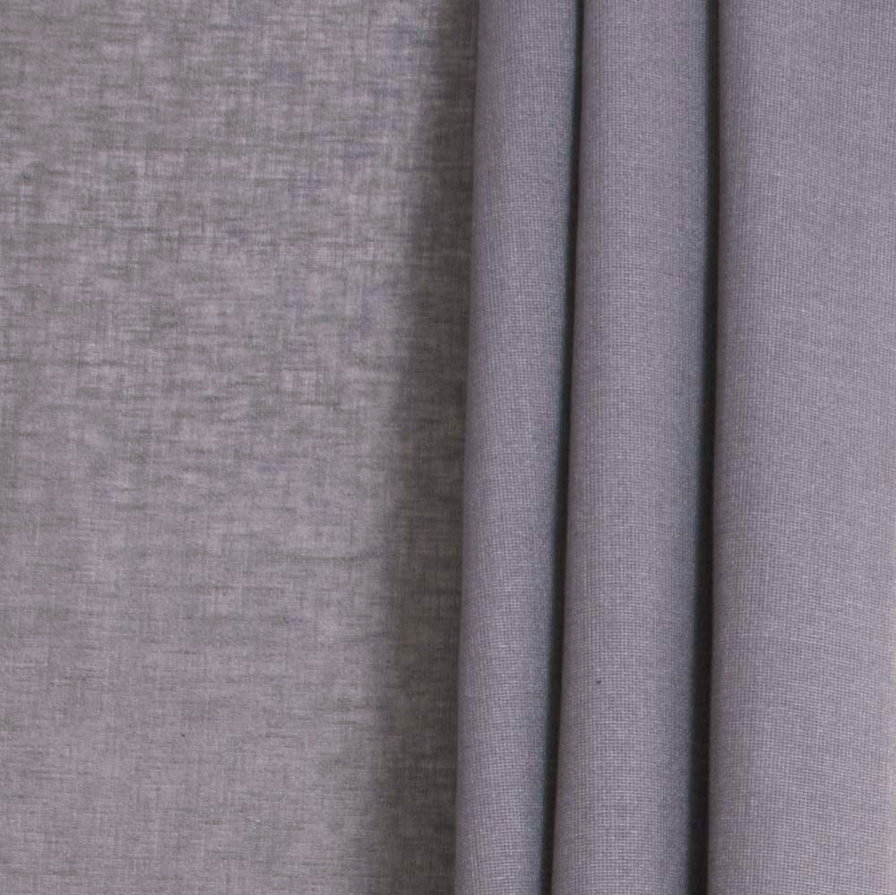Into The Calm Gunmetal by Carole Designer Fabric Sheer Intrigue 91% Polyester, 9% Cotton India N/A Horizontal: 0 and Vertical: 0 55 - Swanky Fabrics -