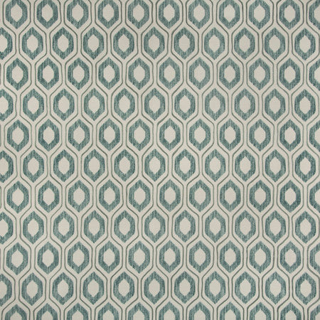First Rain Lake by Carole Designer Fabric Misty Glen 85% Cotton, 15% Rayon India 9" V, 9" H 55"" - Swanky Fabrics -