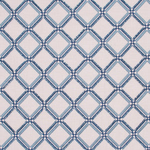 Carole Fabric Diamonds Within Cerulean