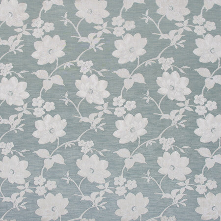 Proper Pose Bayou by Carole Designer Fabric MOUNTAIN SKY 67% Polyester, 33% Cotton India 13 1/2" V, 13 3/4" H 54" - Swanky Fabrics -