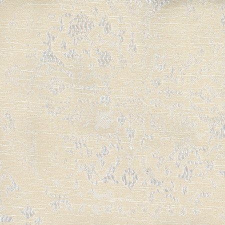 Royal Seal Alabaster by Carole Designer Fabric Birch 100% Polyester Turkey N/A 7 3/4" V, 14" H 54" - Swanky Fabrics -