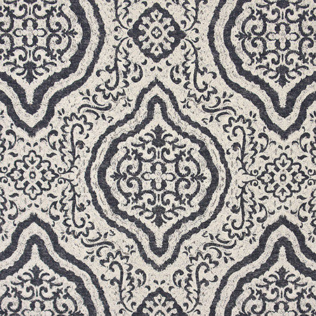 Time Being Shadow by Carole Designer Fabric Moonstone 95% Polyester, 5% Cotton India 31" V, 27 1/2" H 54.38" - Swanky Fabrics -