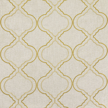 Opening Ceremony Dijon by Carole Designer Fabric Evergreen 50% Polyester, 25% Viscose, 17% Cotton, 8% Linen India N/A 9 1/4" V, 10 3/4" H 53" - Swanky Fabrics -
