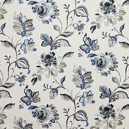 Invitation Only Spa by Carole Designer Fabric Dewdrop 54% Cotton, 26% Recycled Polyester, 20% Polyester China 24 1/4" V, 13 1/2" H HD 54" - Swanky Fabrics -