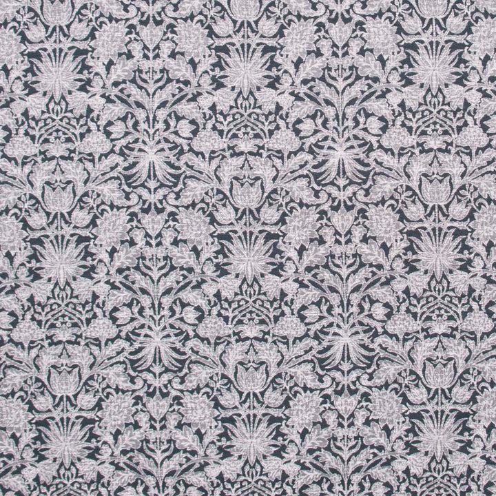 Kimmeridge Indigo by Carole Designer Fabric Red Sea 46% Viscose, 30% Cotton, 24% Polyester Turkey N/A Horizontal: 14 and Vertical: 13.375 57 - Swanky Fabrics -