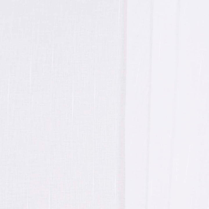 The Plot Thickens Winter White by Carole Designer Fabric Sheer Intrigue 100% Polyester Turkey N/A Horizontal: 0 and Vertical: 0 59 - Swanky Fabrics -