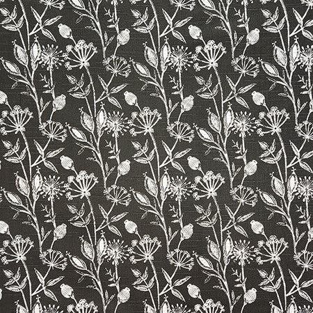 Takes All Kinds Raven by Carole Designer Fabric Earth & Stone 100% Cotton Pakistan 13 1/2" V, 13 1/4" H 54" - Swanky Fabrics -