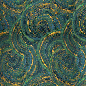 Carole Fabric Full Of Action Peacock