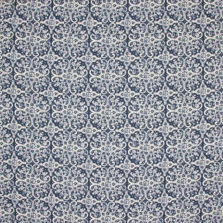 Press Badge Navy by Carole Designer Fabric Refined Beauty 90% Cotton, 10% Linen Pakistan Passes 25,000 Double Rubs Wyzenbeek </p><p>Repeat: 6 1/4" V, 6 1/4" H 54" - Swanky Fabrics -