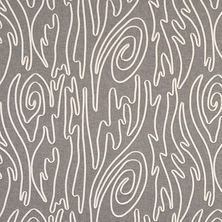 Twist About Stone by Carole Designer Fabric Muse 65% Cotton, 35% Recycled Polyester India 16,500 Wyzenbeek Double Rubs </p><p>Repeat: 18 1/4" V, 25 1/2" H 51" - Swanky Fabrics -