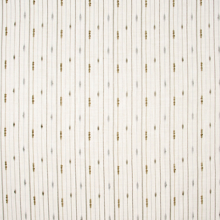 In A Row Chrome by Carole Designer Fabric Haven 100% Polyester India Passes 30,000 Double Rubs Wyzenbeek Horizontal: 525 and Vertical: 625 52.75 - Swanky Fabrics -