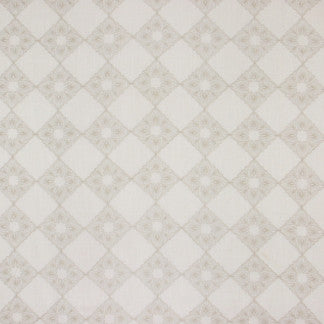 Kiss & Tell Bisque by Carole Designer Fabric Looking Glass 82% Polyester, 18% Linen CHINA 5 3/4" V, 5 3/4" H 53" - Swanky Fabrics -