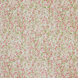 Spring Steps Blush by Carole Designer Fabric Spring Meadow 100% Cotton, SSR South Korea Passes 30,000 Double Rubs Wyzenbeek 27" V, 27" H HD 54" - Swanky Fabrics -