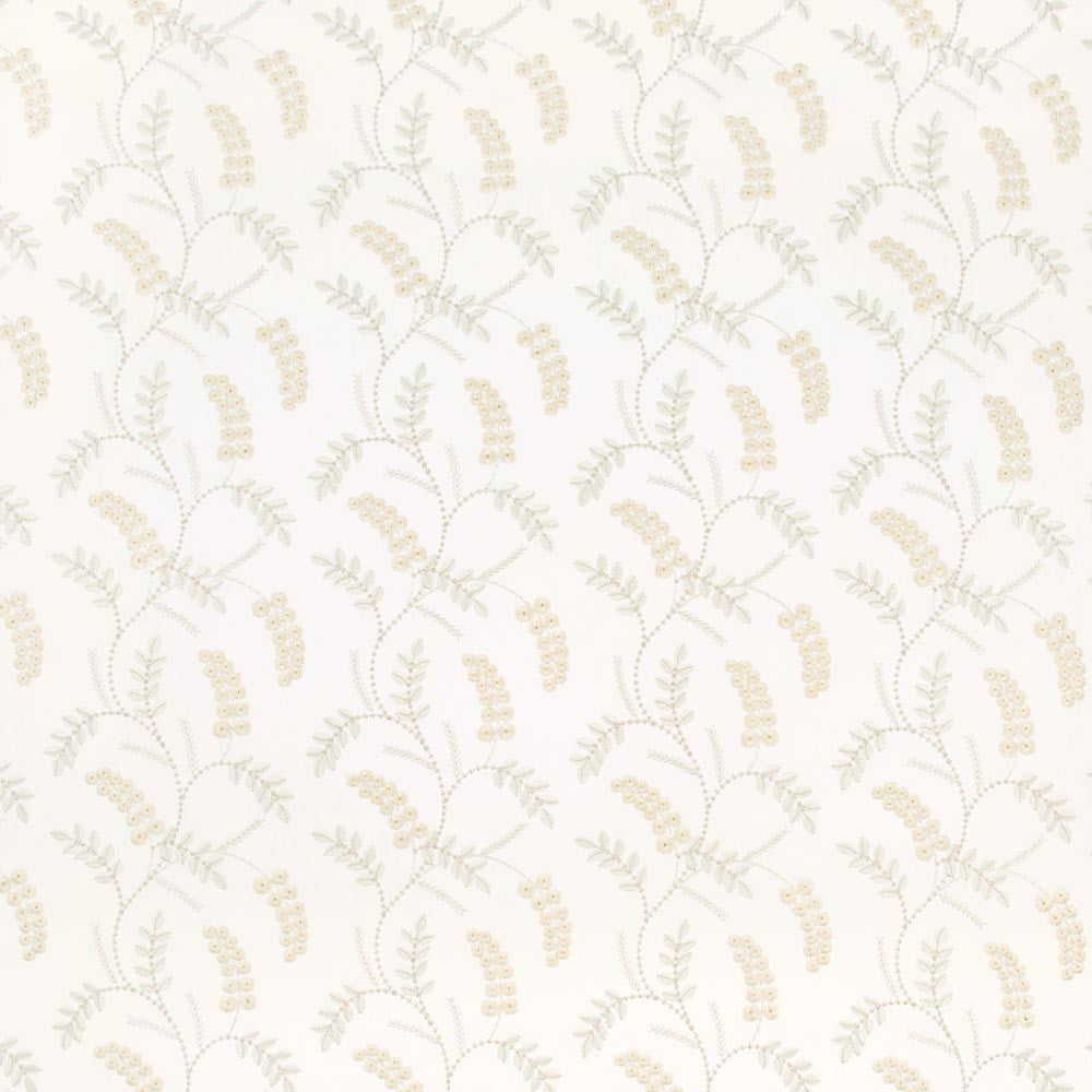 Promises Promises Opal by Carole Designer Fabric Coconut Cream 52% Cotton, 48% Polyester India Passes 30,000 Double Rubs Wyzenbeek Horizontal: 8625 and Vertical: 9125 52 - Swanky Fabrics -