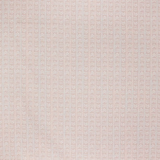 Which Way Blush by Carole Designer Fabric Summer Garden 100% Cotton Spain 4 1/2" V, 3" H 54" - Swanky Fabrics -