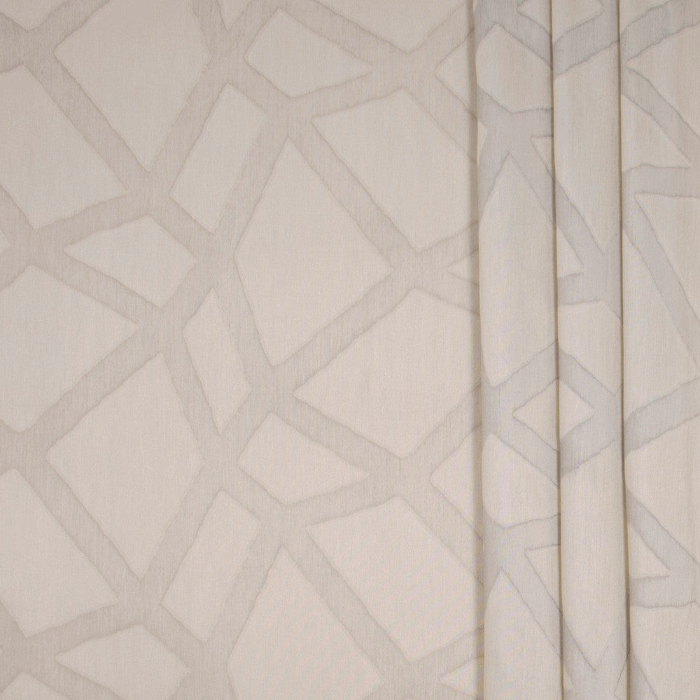 Pieced Together Fog by Carole Designer Fabric Sheer Marvel 100% Polyester TURKEY N/A Horizontal: 15 and Vertical: 15875 118 - Swanky Fabrics -
