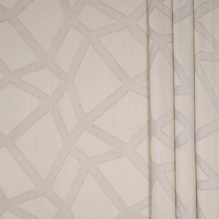 Pieced Together Fog by Carole Designer Fabric Sheer Marvel 100% Polyester TURKEY N/A Horizontal: 15 and Vertical: 15875 118 - Swanky Fabrics -