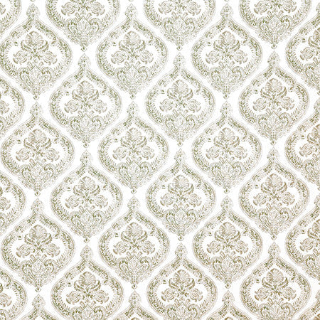 Adornment Linen by Carole Designer Fabric Neutral Ground 100% Cotton Spain 13 1/2" V, 6 3/4" H HD 54"" - Swanky Fabrics -